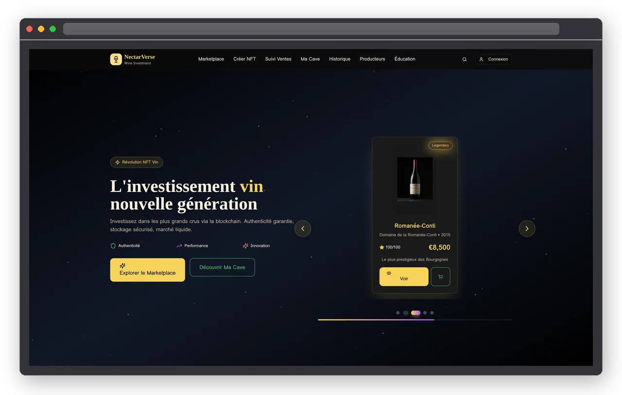 NectarVerse - Screenshot